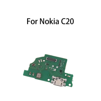 USB-порт для зарядки, разъем для док-станции, плата для зарядки, гибкий кабель для Nokia C20