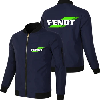2024 Весна и осень, высококачественная мужская куртка, тренд, новая мужская куртка с логотипом автомобиля FENDT, дышащий мужской топ