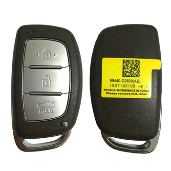CN020133 Сменный Смарт-Ключ Для Hyundai Ioniq 2020 с 3 Кнопками Дистанционного Брелока 433 МГц FCCID 95440-G2600 47 Чип FOB-4F11