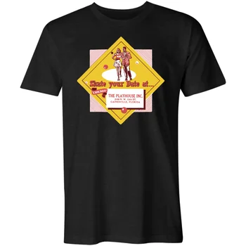 The Playhouse - Гейнсвилл, Флорида - винтажная футболка Roller Rink