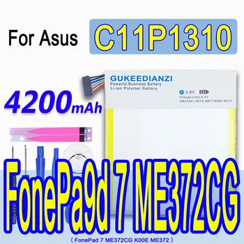Аккумулятор GUKEEDIANZI Большой Емкости C11P1310 4200mAh Для Asus FonePad 7 ME372CG K00E ME372 FonePad7