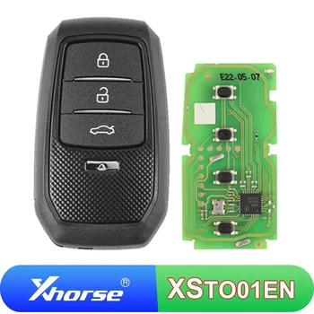 5 шт./лот Xhorse XSTO01EN XM38 XM Smart Универсальный Дистанционный Ключ с поддержкой 3 Кнопок 4D 8A 4A Для Toyota