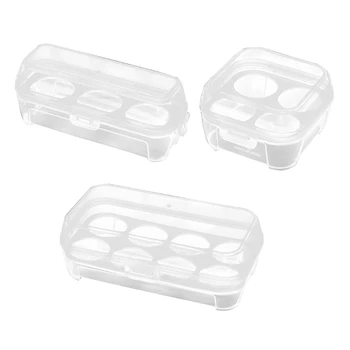Коробка для яиц, контейнер для яиц, 3 сетки/ 4 сетки/ 5 гнезд для яиц, держатель лотка, Ударопрочный кейс для хранения на открытом воздухе