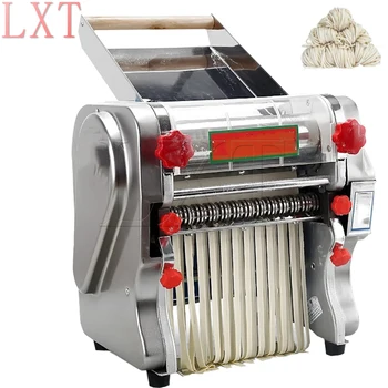 Электрическая тестораскаточная машина для домашнего коммерческого приготовления лапши из нержавеющей стали, Машина для прижима ролика теста