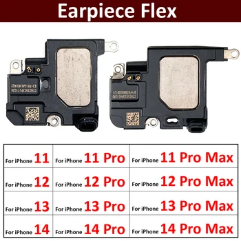 Оригинальный передний наушник для iPhone 11 12 13 14 Pro Max Mini Plus, наушники, динамик, запасные части приемника