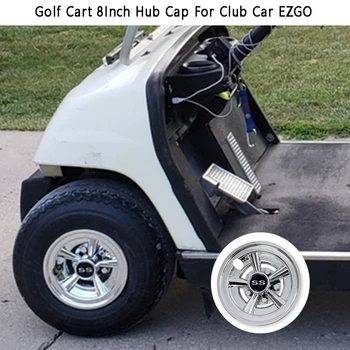 2шт 8-дюймовые Чехлы для колес гольф-кара SS с 5 спицами для гольф-кара для клубного автомобиля EZGO Yamaha