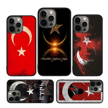 Флаг Турции Стамбул Анталья Чехол mustafa Coque Для iPhone 15 SE2020 XR XS Max 7 8 Plus 12 13 Mini 11 12 13 14 Pro Max Бампер