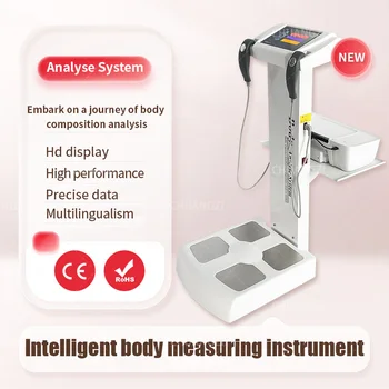 Новейшая машина 2024 года для тестирования биоимпеданса жира ИМТ С элементами шкалы Body Fat Scale Анализатор состава тела