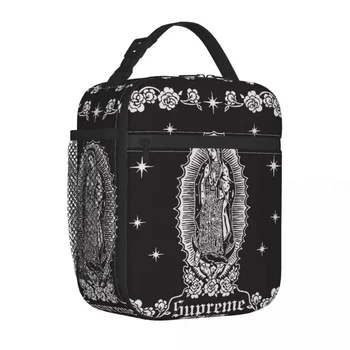 Христианская Дева Мария, изолированная сумка для ланча, сумка-холодильник 
Контейнер для еды, ланч-бокс большой емкости Saviour, сумка для колледжа для девочек и мальчиков