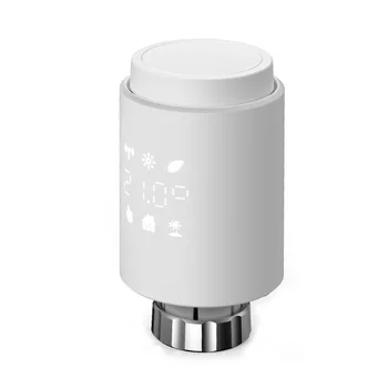 Интеллектуальный радиаторный клапан Zigbee автоматический клапан регулирования температуры Wi-Fi термостат дистанционный регулятор температуры теплого пола