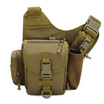 Военно-тактическая сумка через плечо, сумка через плечо большой емкости, для занятий спортом на открытом воздухе, кемпинга, охоты, альпинизма