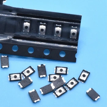 50шт 2x3x0.6 U Тактильный Кнопочный Переключатель Tact 4-Контактный Микропереключатель SMD Mini Thin Thin Film Key Light Сенсорный Выключатель