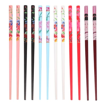 12 шт. свадебная заколка для волос, длинная бамбуковая палочка для еды, женские палочки для еды в японском стиле в стиле ретро, мисс