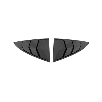 Для Tesla Model 3 Y-образная задняя решетка с треугольными блестками, детали для модификации экстерьера, ярко-черный, A