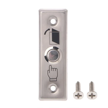92x28 мм Кнопка дверного звонка из нержавеющей стали для сенсорной панели