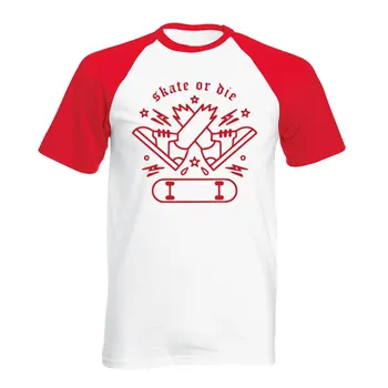2020 модная свободная летняя мужская футболка с принтом коньков, повседневная мужская футболка с коротким рукавом реглан, футболка с круглым вырезом, мужские футболки