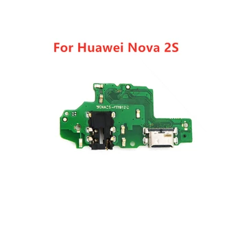 для Huawei Nova 2S USB порт зарядного устройства Разъем док-станции печатная плата ленточный гибкий кабель порт зарядки Замена компонентов Запасные части