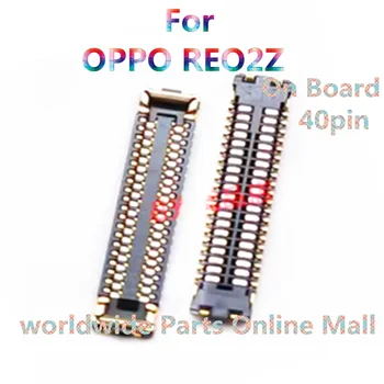 10шт-100шт Для подставки для дисплея мобильного телефона OPPO RENO2Z подключение кабеля материнской платы разъем пряжки на плате Flex 40pin