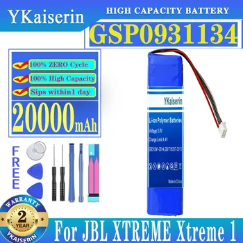YKaiserin GSP0931134 Аккумулятор емкостью 20000 мАч Batterij + Трек-Код для Замены Аккумулятора Динамика JBL XTREME Xtreme 1 Xtreme1