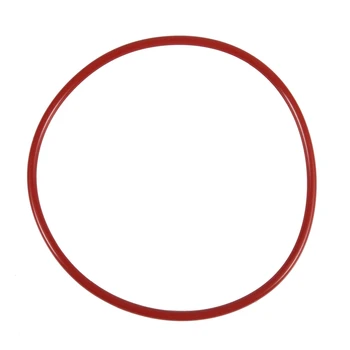Красное силиконовое уплотнительное кольцо Дерево 110 мм x 104 мм x 3,5 мм