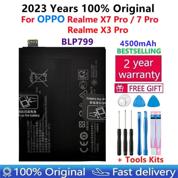 Оригинальный Новый Аккумулятор Для Телефона BLP799 4500 мАч для OPPO Realme X7 X3 7 Pro Realme7 Pro RMX2170 RMX2121 RMX2111 Батареи