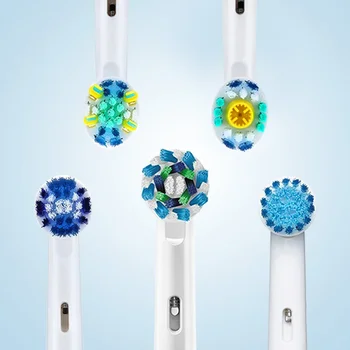 Электрические насадки для зубных щеток Сменные насадки для электрических зубных щеток Advance Health Triumph 3D Excel Vitality 4шт