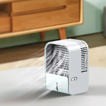 Портативный вентилятор Кондиционер Мини Перезаряжаемый USB вентилятор Настольный распылитель увлажнитель воздуха домашний охладитель воздуха для комнаты