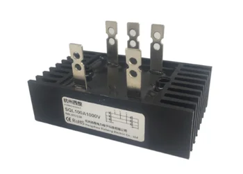 Форма радиатора SQL-100A Amp 1000V 1200V 3-фазный диодный металлический корпус мостового выпрямителя