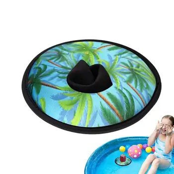 Плавающий держатель для напитков Надувной подстаканник для бассейна с яркими цветами и милыми узорами для плавания