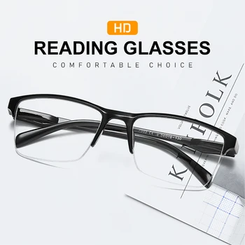 Женские очки для дальнозоркости, ультралегкие деловые Прозрачные очки, Оптовая продажа мужских очков для дальнозоркости от + 0,75 + 1,0 до + 4,0