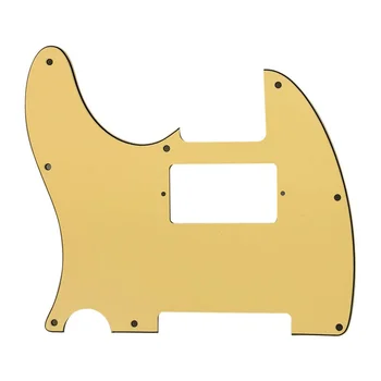 Гитарные Партии xinyue -Для американских Левшей Стандартный 8 Отверстий Для Винтов Tele Telecaster С Накладкой PAF Humbucker Guitar Pickguard Scratch Plate