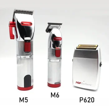 M5 M5f M6 Pop Barbers P620 Набор профессиональных парикмахерских машинок для стрижки волос Машинка для стрижки волос Триммер для мужчин