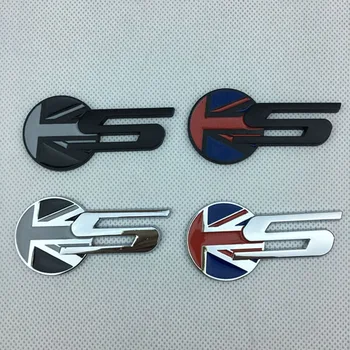 3d Металлические Буквы Логотипа Jaguar S Эмблема Багажника Автомобиля Значок Наклейка Для Jaguar S Type XF X250UK Флаг S Наклейка Аксессуары