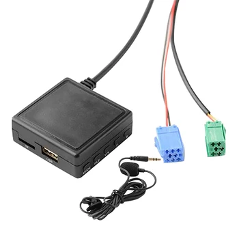 Автомобильный модуль Bluetooth, 6-контактный адаптер AUX TF USB, беспроводной радиоплеер
