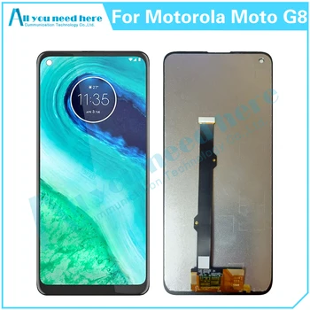 Для Motorola Moto G8 XT2045-1 XT2045 ЖК-дисплей Сенсорный экран Дигитайзер В сборе Ремонт Замена Деталей