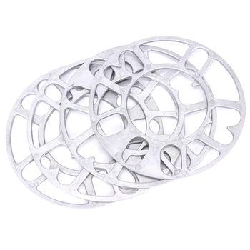4ШТ Универсальных колесных прокладок из алюминиевого сплава толщиной 3 мм для колеса с 4 и 5 шпильками