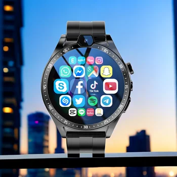 Ajeger 2024 Новые 4G Net Смарт-часы Мужские Android 1,43 